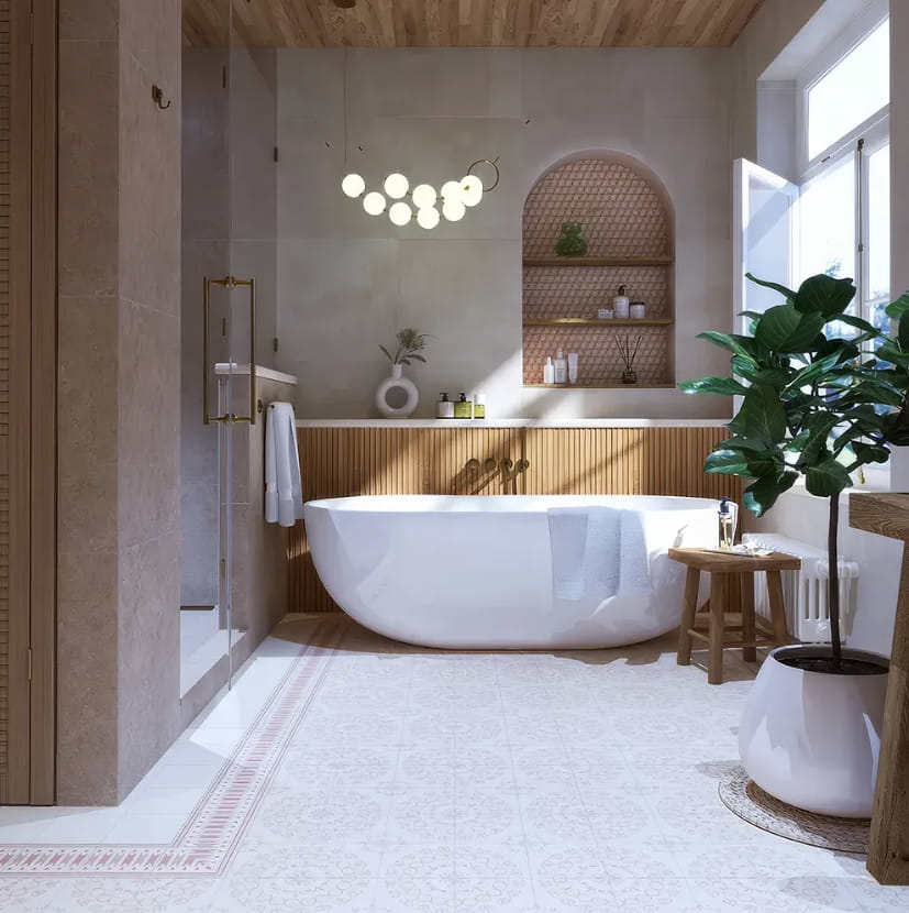 Adventuras porcelain bathroom tiles stocked by Hyperion Tiles