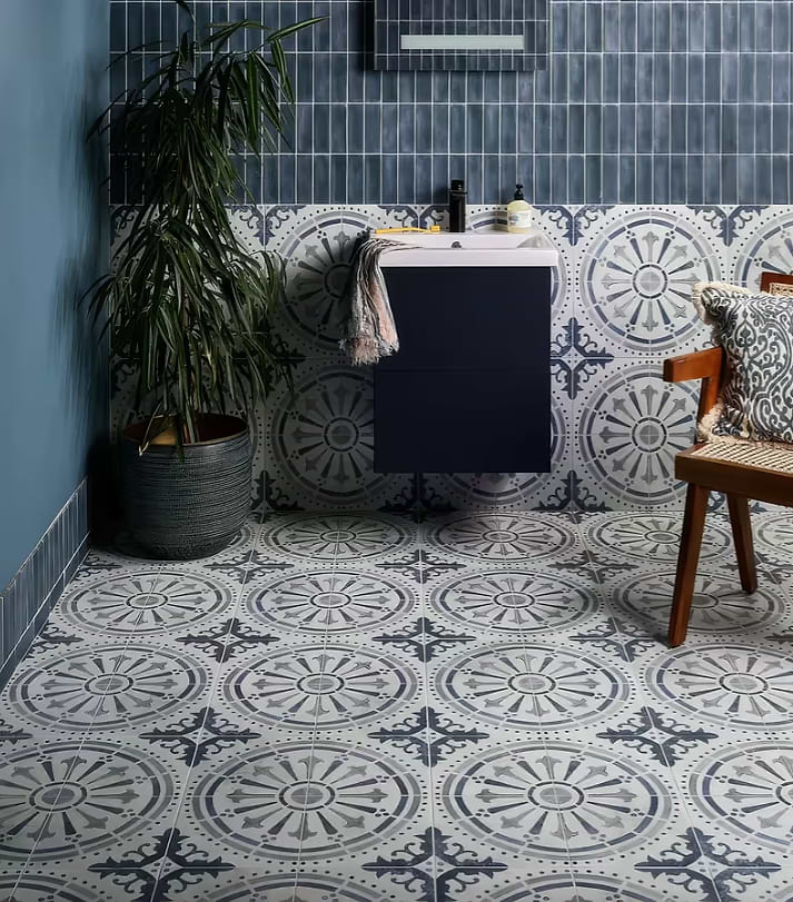 Floor and wall tile Portare Canero Ceramic Matt stocked by Hyperion Tiles