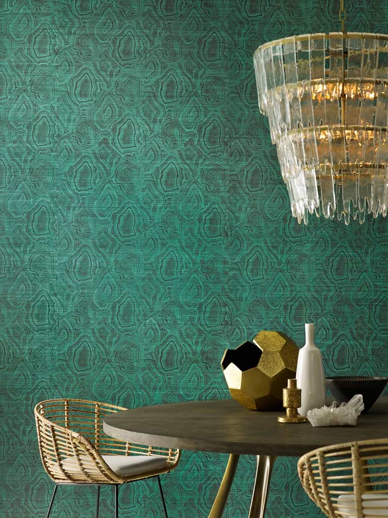 Abstract wallpaper from one of the Phillip Jeffries' collections stocked by Hyperion Tiles