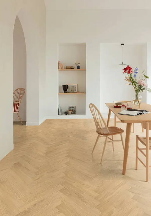 Uni F301 Herringbone flooring stocked by Hyperion Tiles
