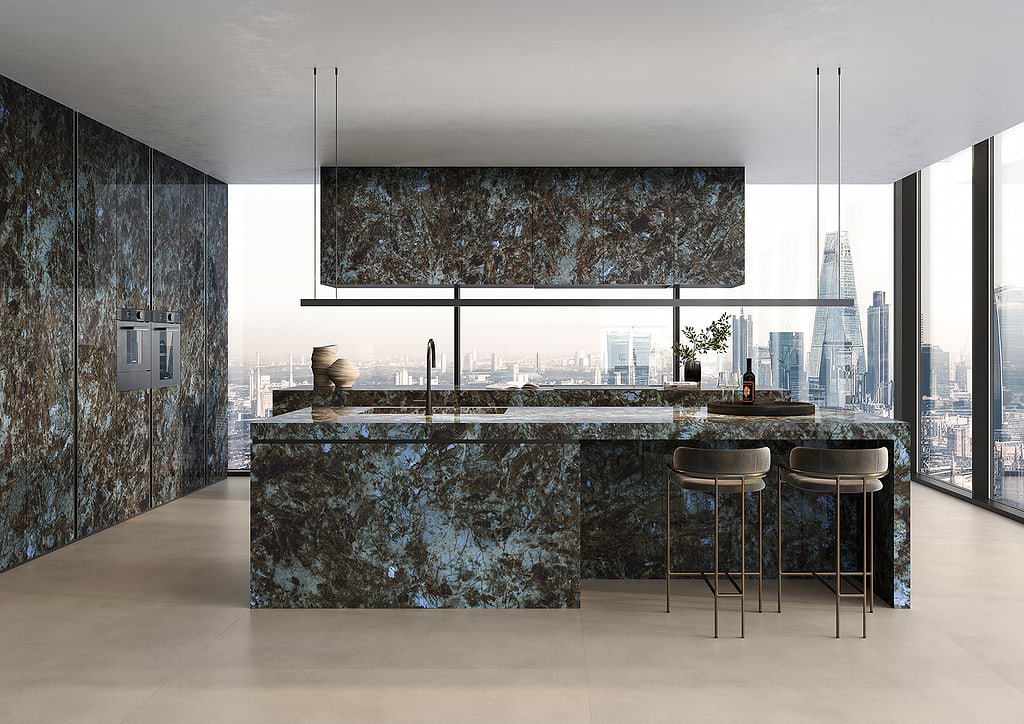 New Baobab porcelain tile design from Marvel DIVA collection from Hyperion Tiles