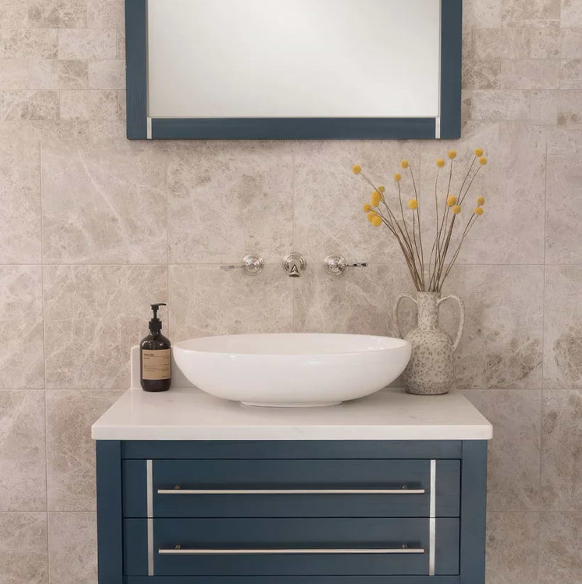 Fired earth Westhampton Diamond Sawn Edge tiles stocked by Hyperion Tiles