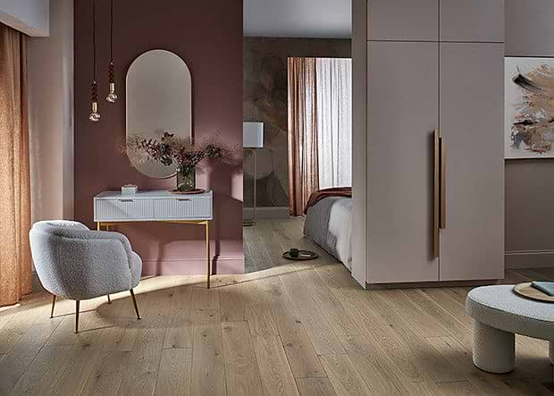Chepstow Flaxen Oak engineered wood flooring stocked by Hyperion Tiles