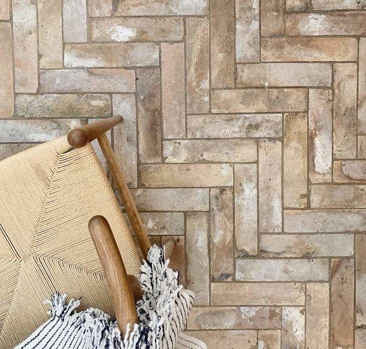 Bert & May Reclaimed Rectangle Terracotta Tiles stocked by Hyperion Tiles