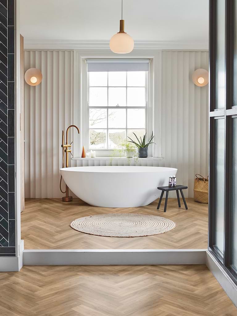 Burley Mineral Herringbone Click tile for floors stocked by Hyperion Tiles