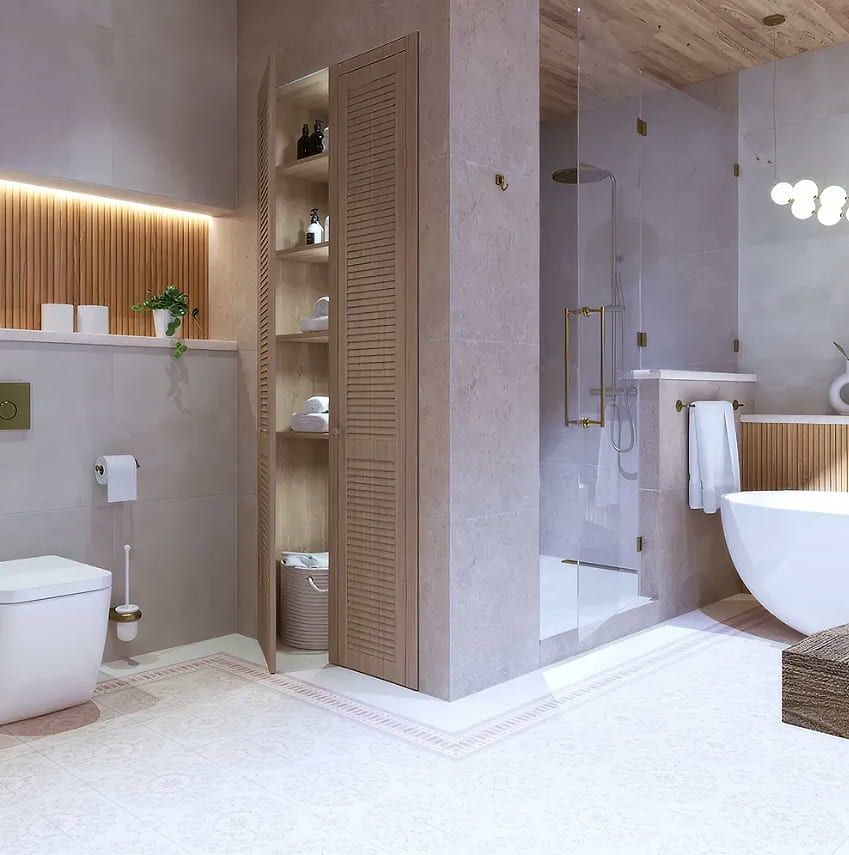 Adventuras Ziggi corner wall and floor tiles stocked by Hyperion Tiles