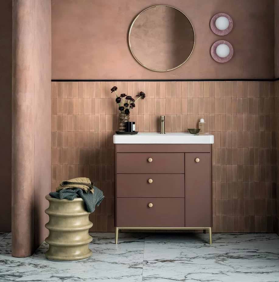 Volterra Tortona Matt 60 x 120cm bathroom tiles stocked by Hyperion Tiles