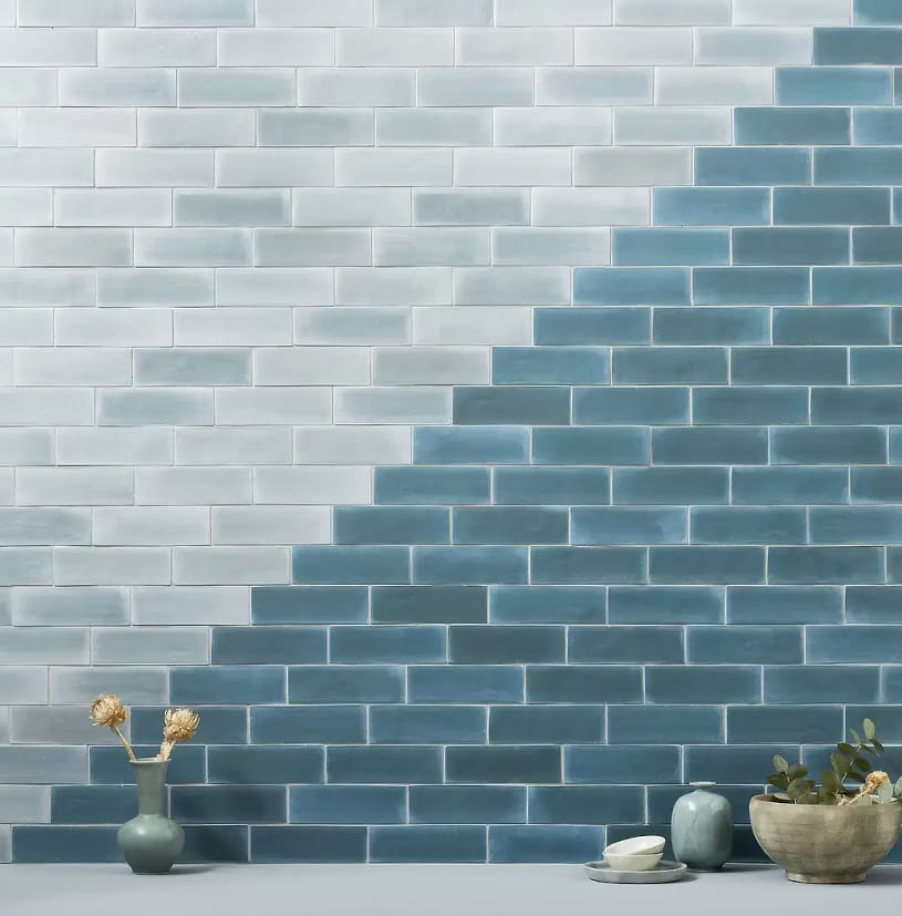 South Cliff Celeste tiles stocked by Hyperion Tiles