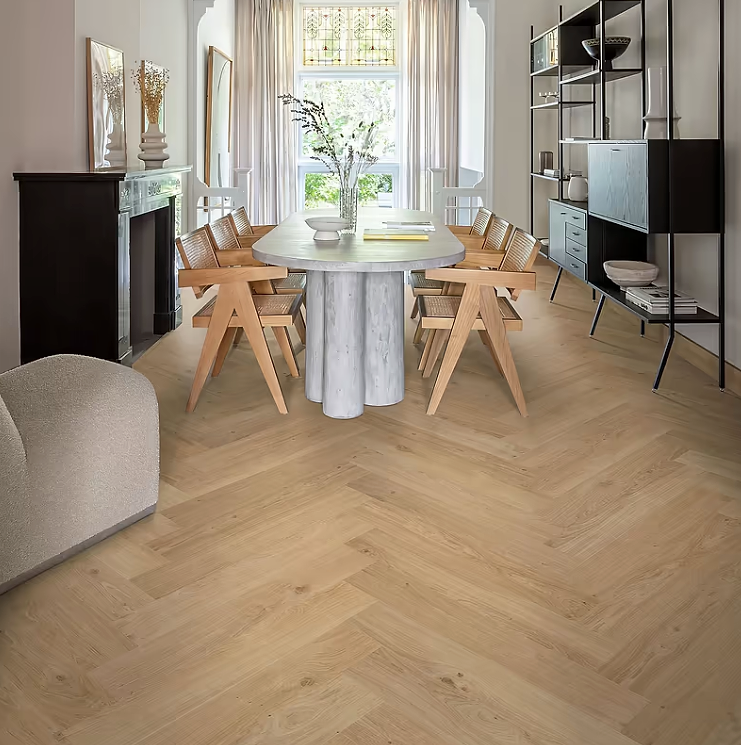 Toro F318 Herringbone luxury vinyl flooring stocked by Hyperion Tiles