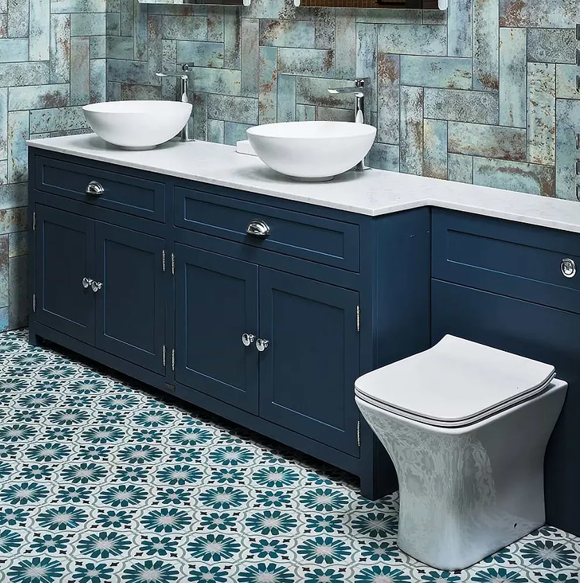 These Vacation Porcelain Codoba tiles can be used on walls and floors and are stocked by Hyperion Tiles