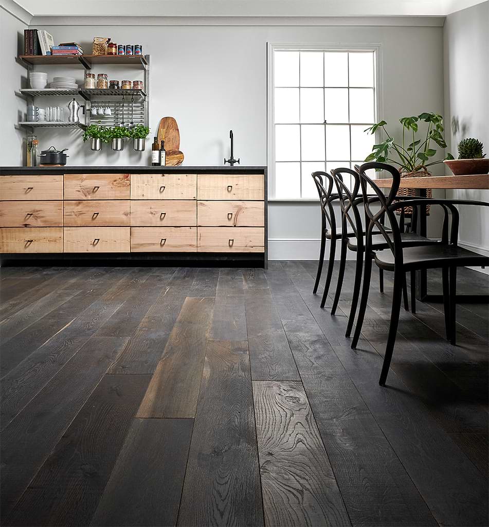 Real wood with Woodpecker Berkeley Cella Oak engineered wood flooring and available from Hyperion Tiles