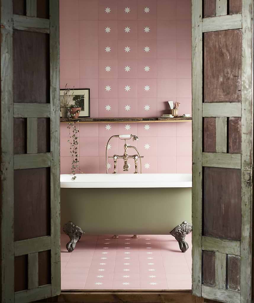 Bert & May Luna Rose Encaustic Tiles collection stocked by Hyperion Tiles