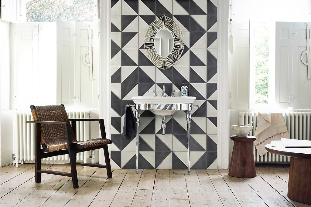 Bert & May Black Alalpardo Porcelain Tiles stocked by Hyperion Tiles