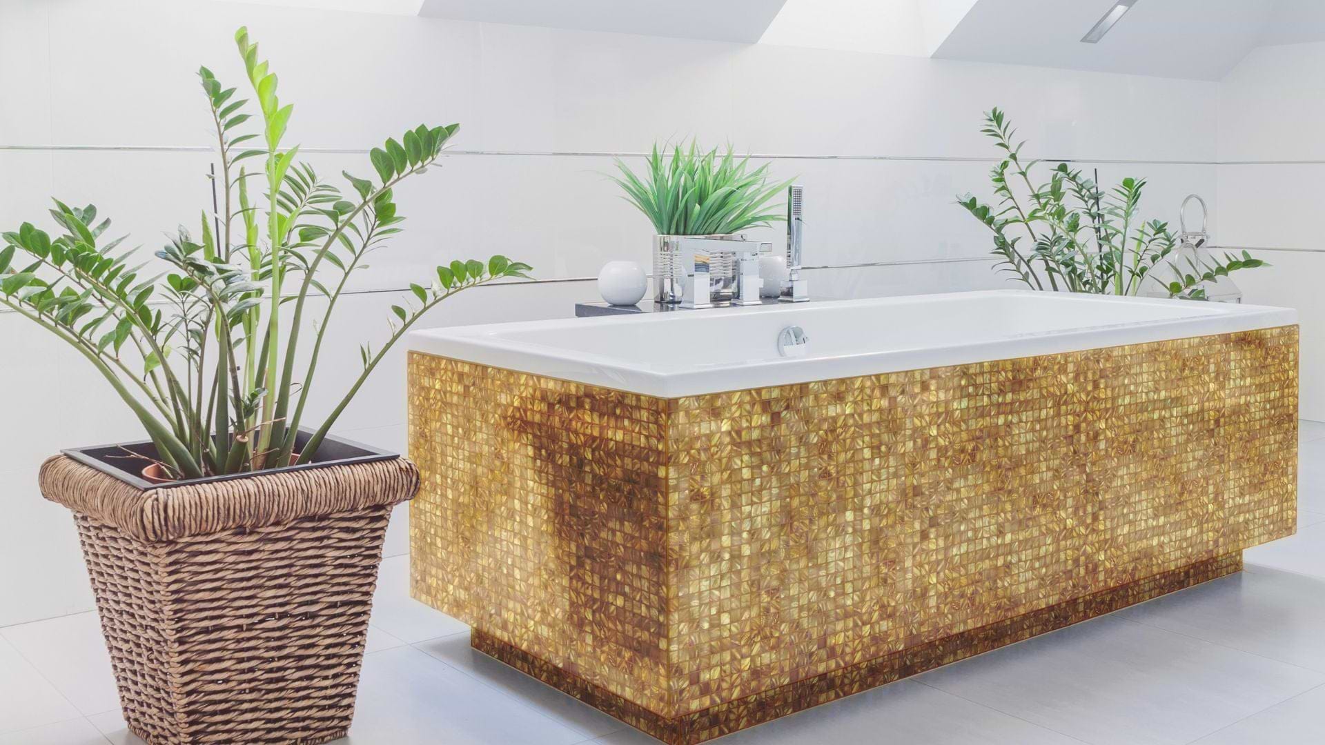 Gold Mother Of Pearl Mosaics