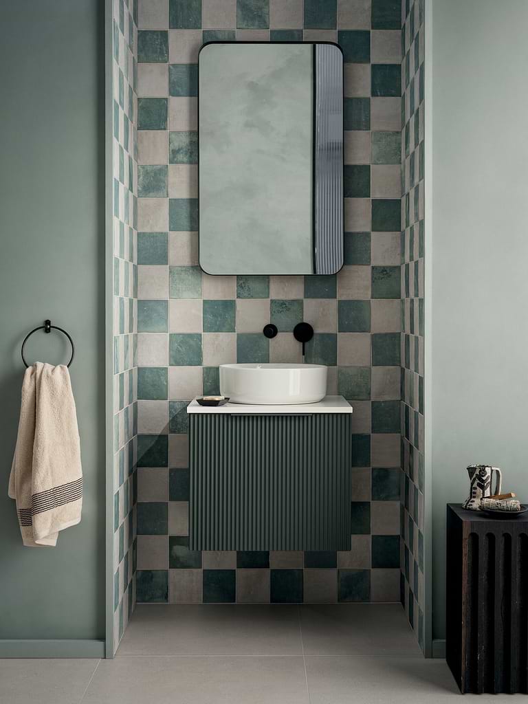 Kelmscott Green tiles stocked by Hyperion Tiles