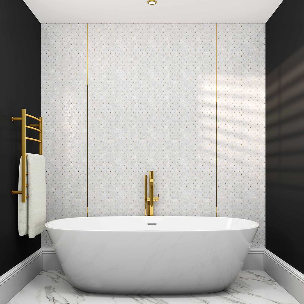 Hyperion Tiles stock Siminetti Pearl Drop Feature Panels