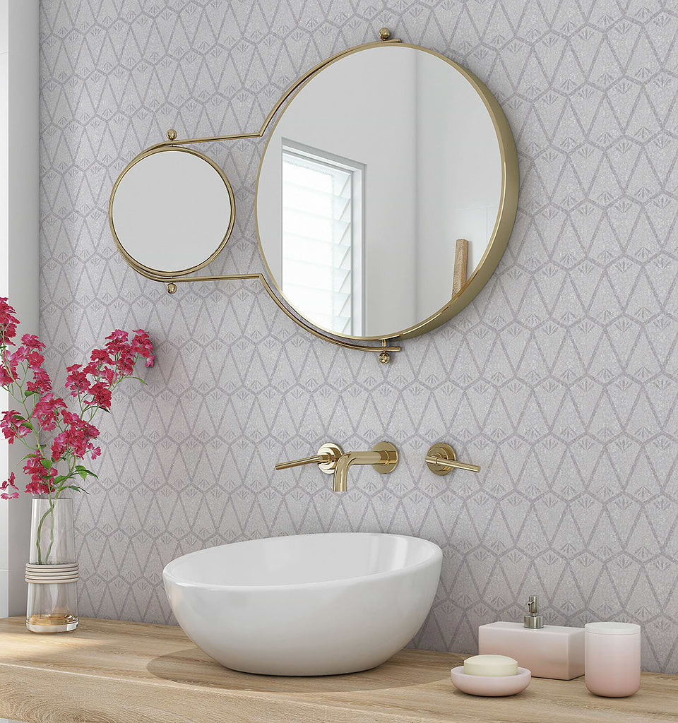Siminetti Foxglove feature panels stocked by Hyperion Tiles