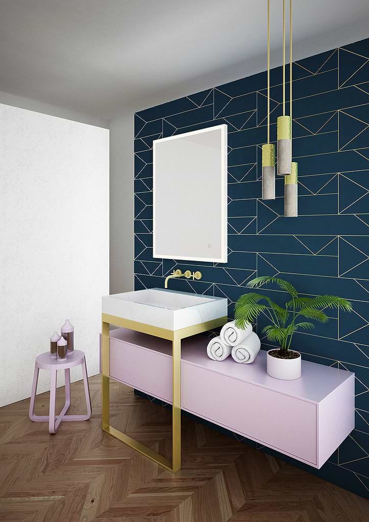 Tate Light Mirror  by Origins Living stocked by Hyperion Tiles