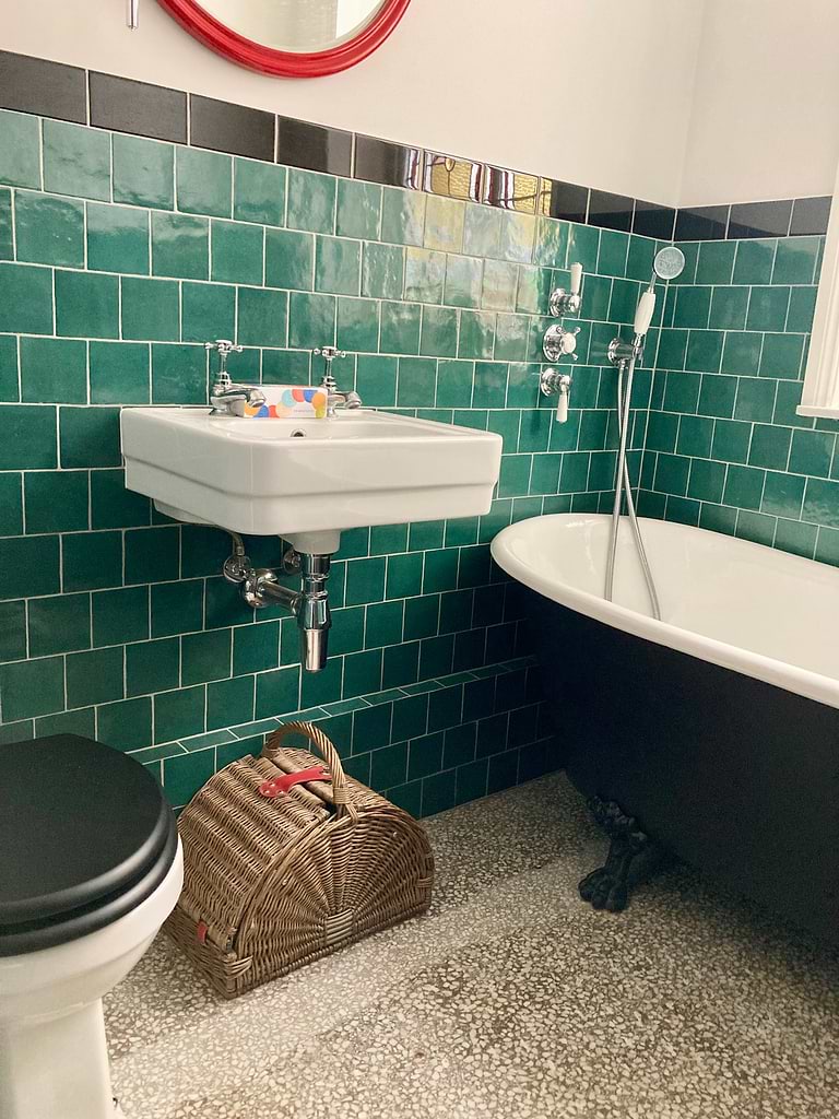 Makeover by Ruth Corbett with tiles supplied by Hyperion Tiles