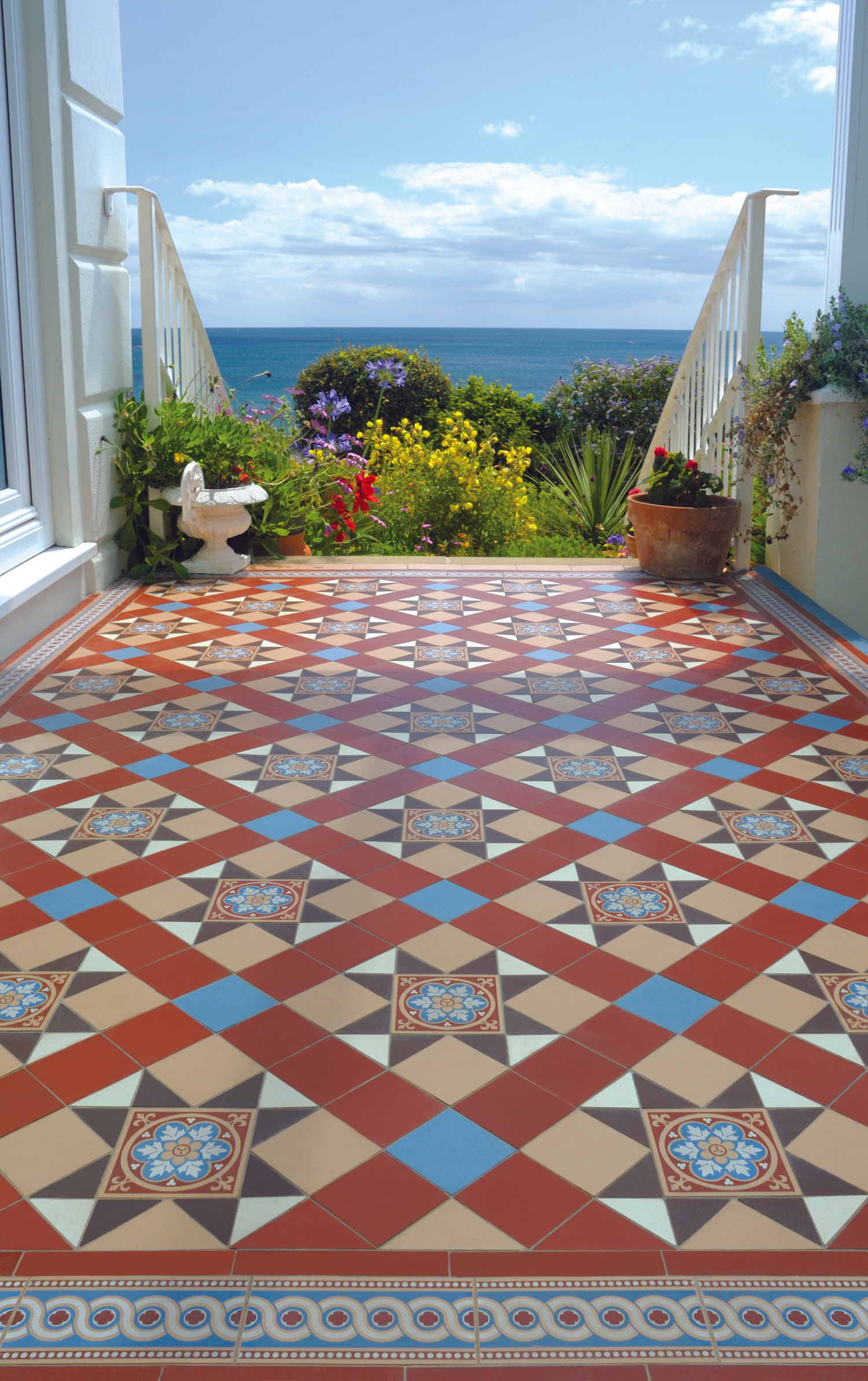 Blenheim pattern tiles stocked by Hyperion Tiles