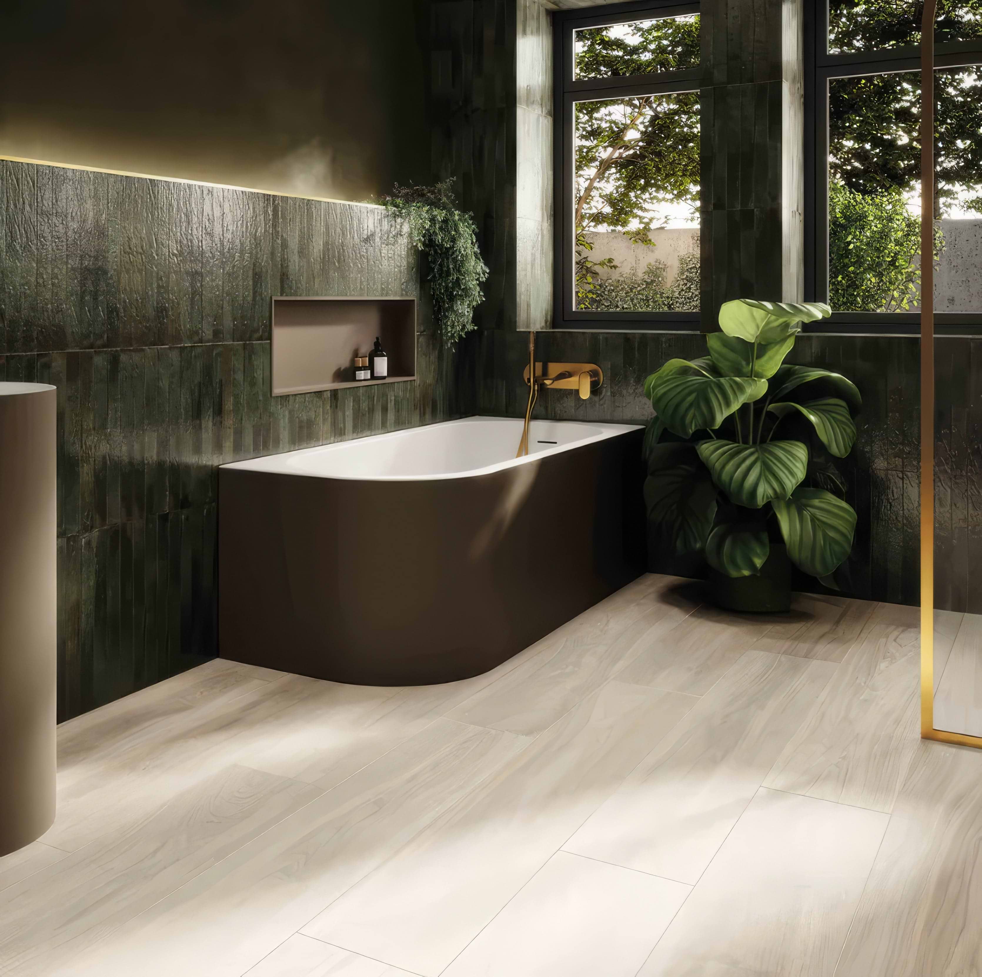  Genesi Green Brillo By Hyperion Tiles