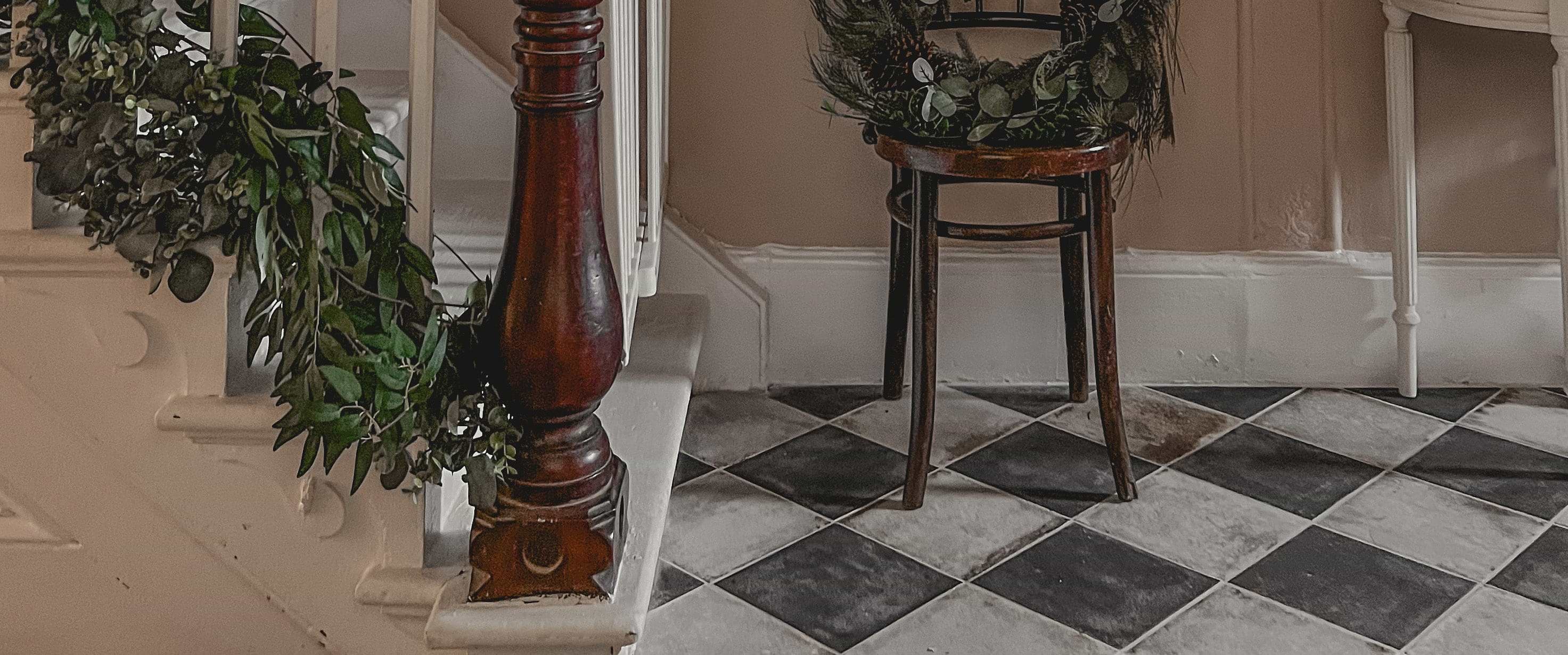 Ca' Pietra tiles stocked by Hyperion Tiles in hall makeover