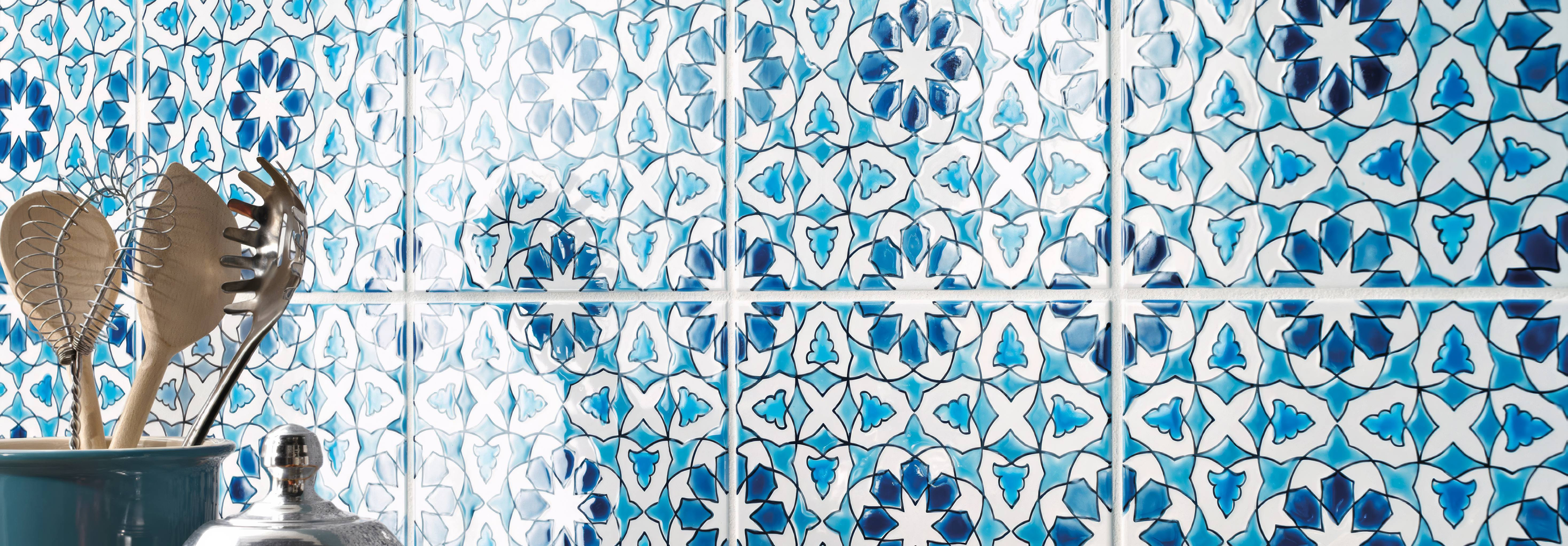 Andalucia: Vibrant Wall Tiles Inspired by Moorish Tradition - Fired Earth