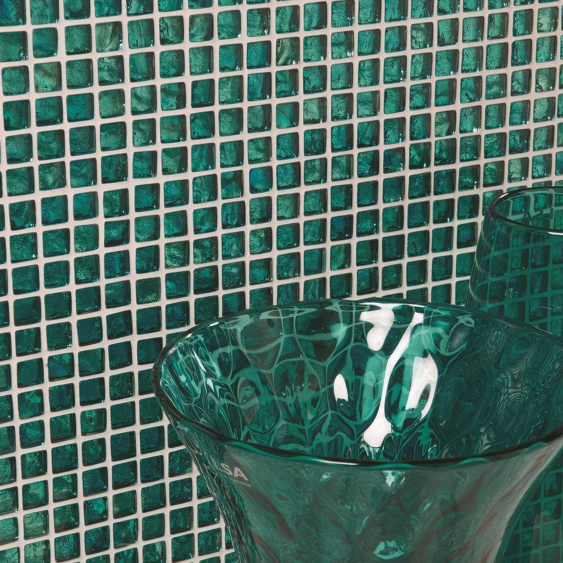 Green tiles