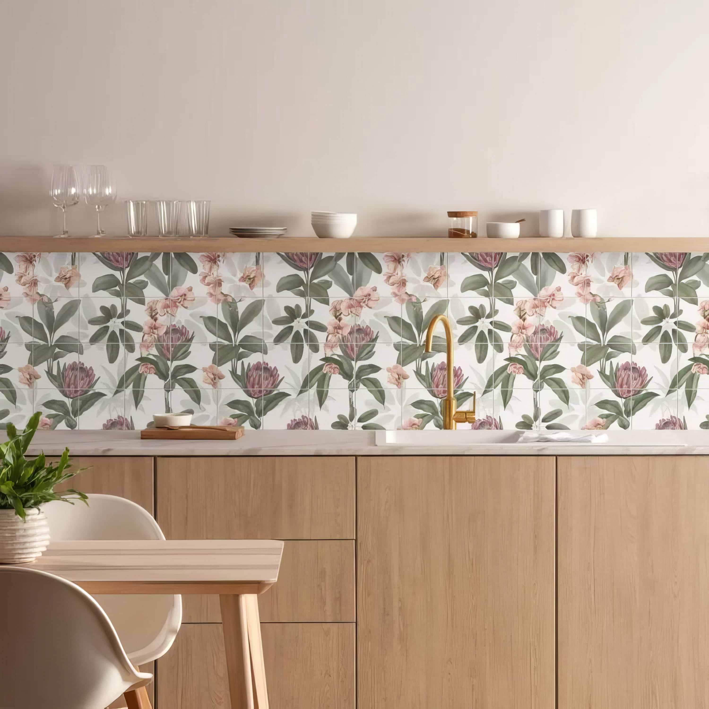 Exotic Paradise 16-Tile Panel - Hyperion Tiles