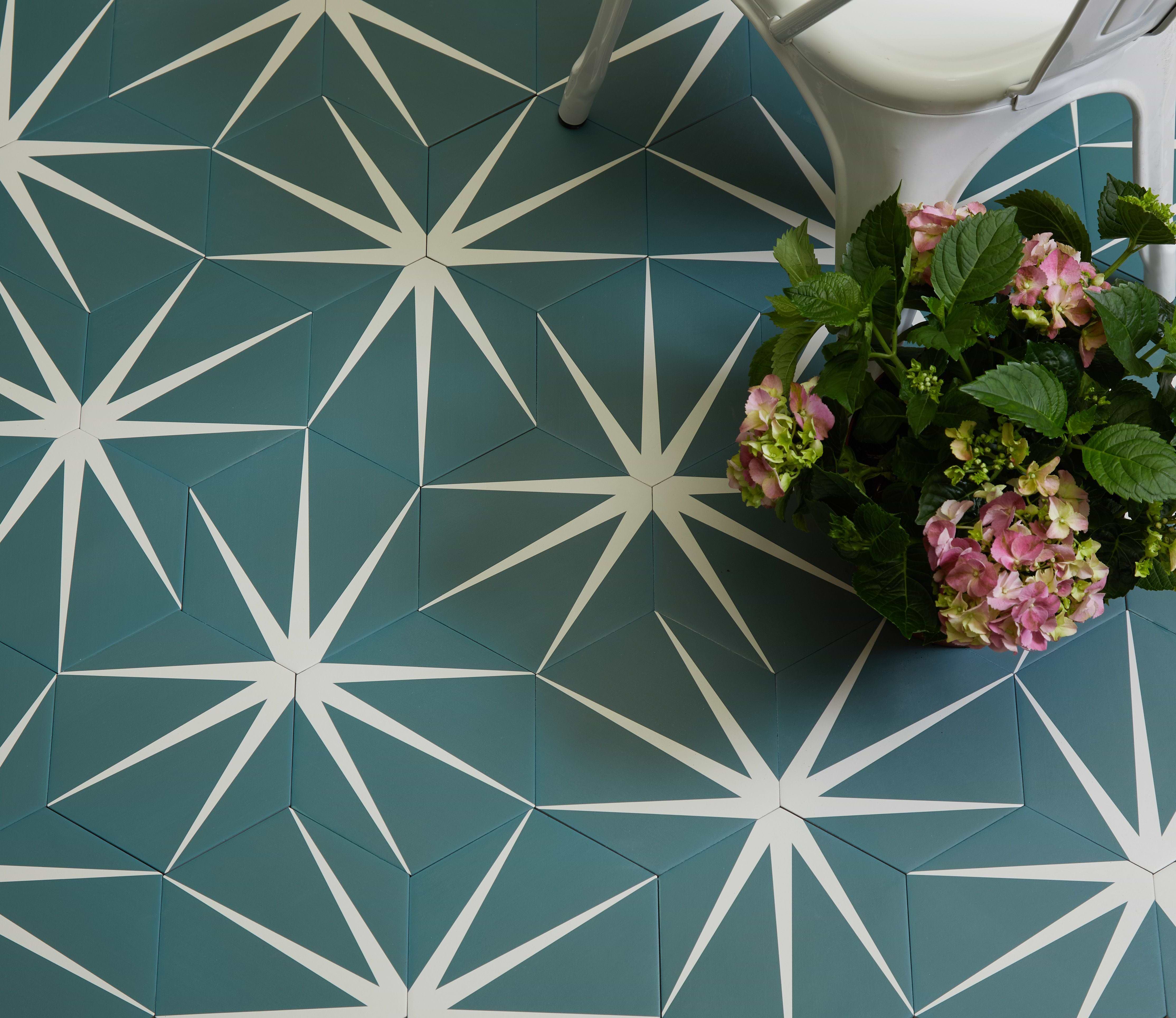 Ca' Pietra Lily Pad Porcelain Tiles - Hyperion Tiles