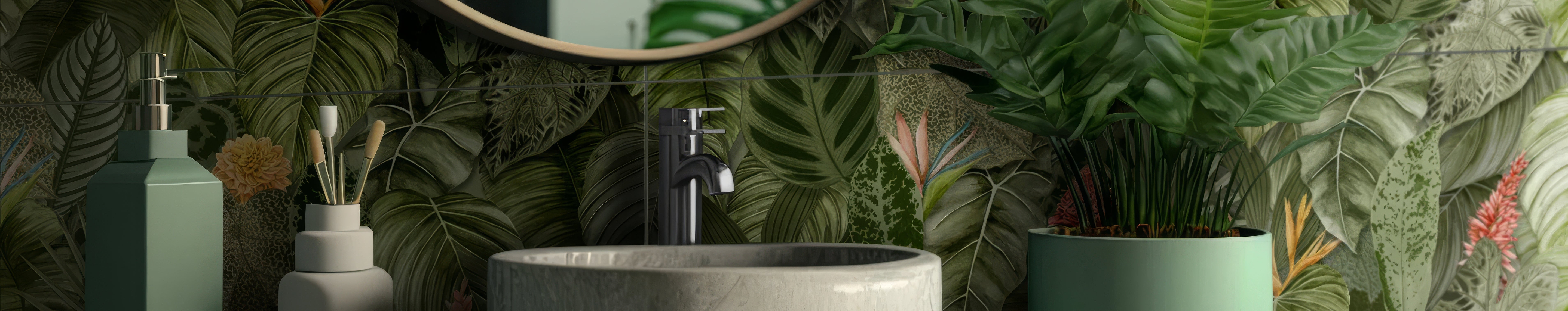 Tropical Oasis Single Tile