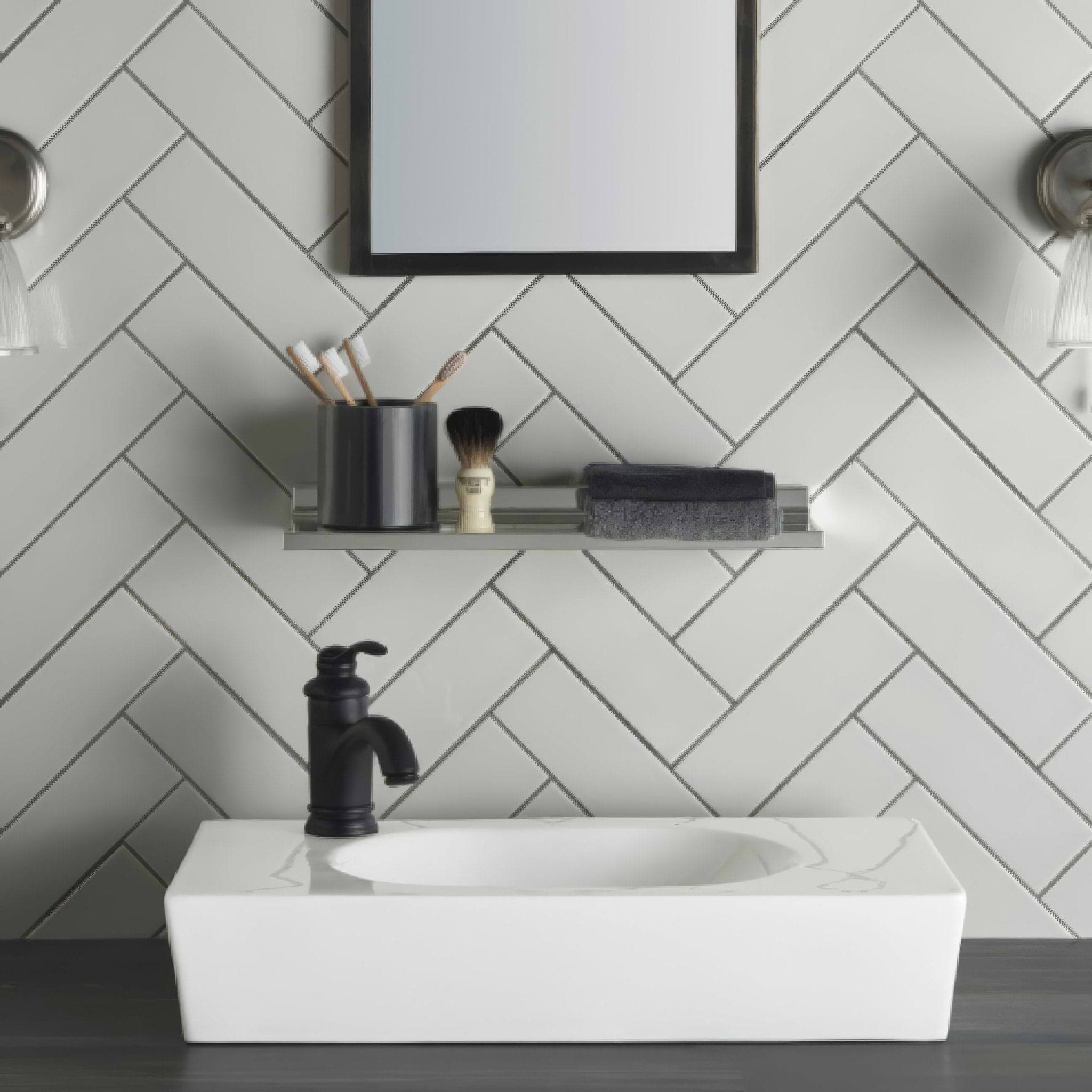Artworks Chancel Grey Collection By Hyperion Tiles