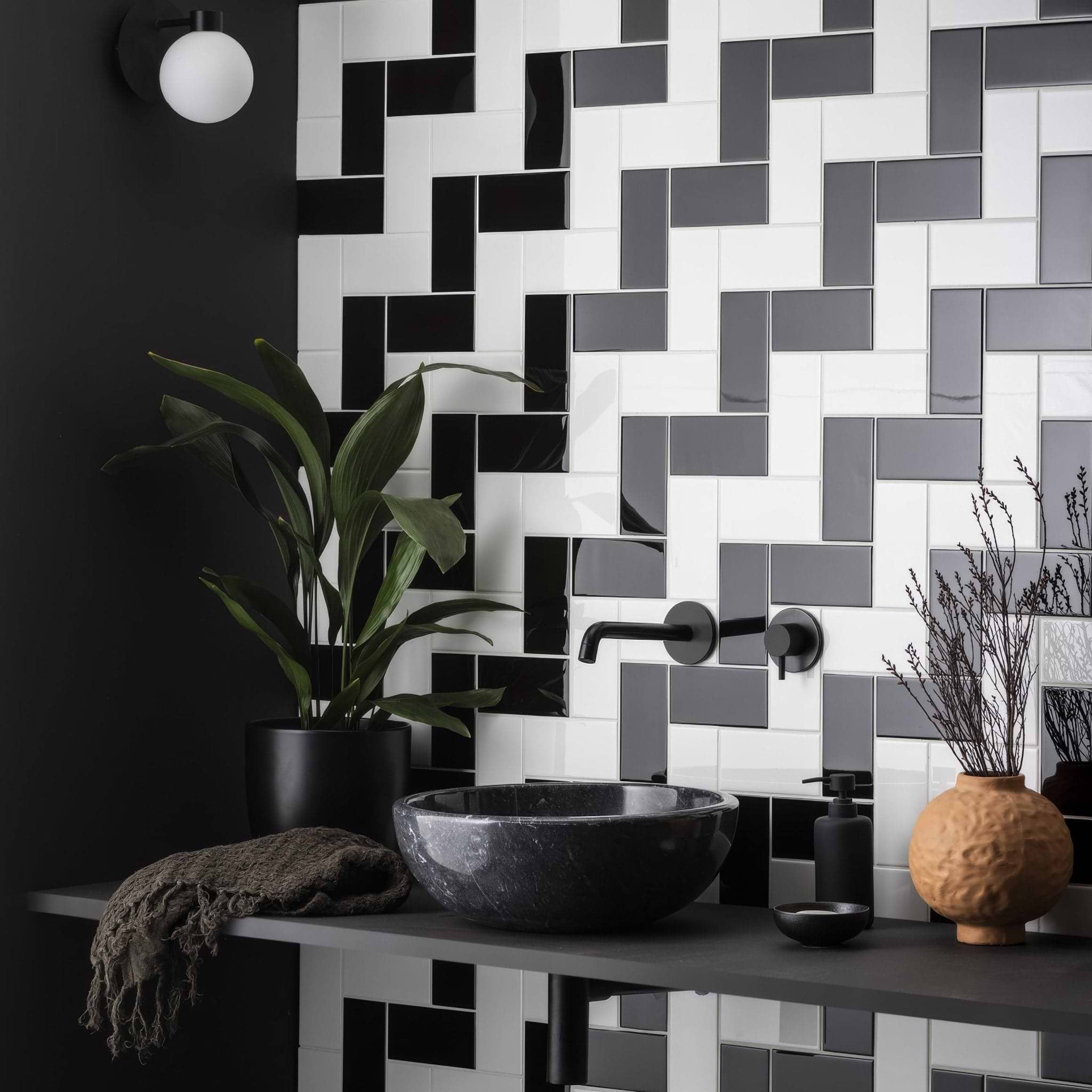 Artworks Jet Black Collection - Hyperion Tiles