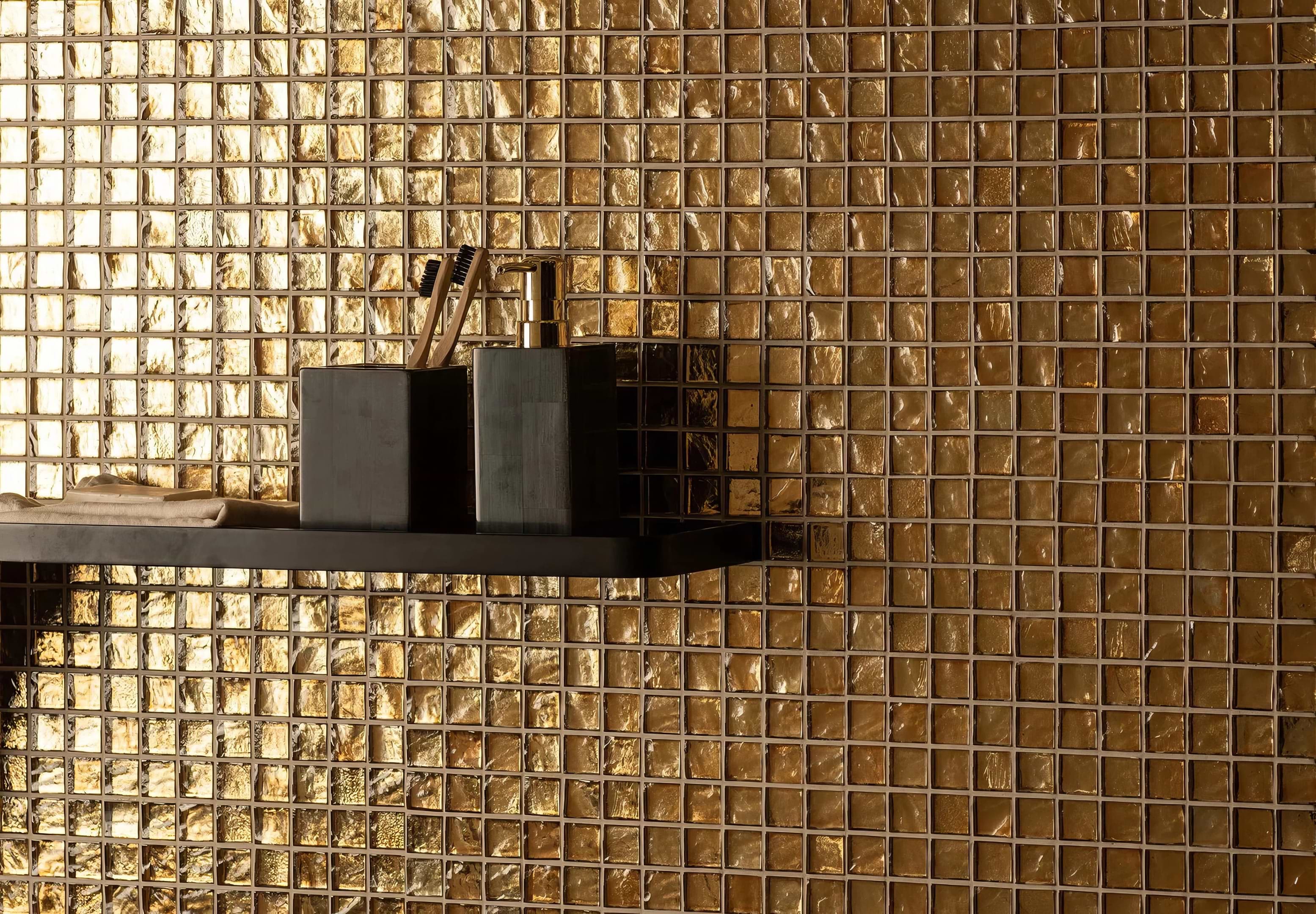Gold Mosaic - Hyperion Tiles