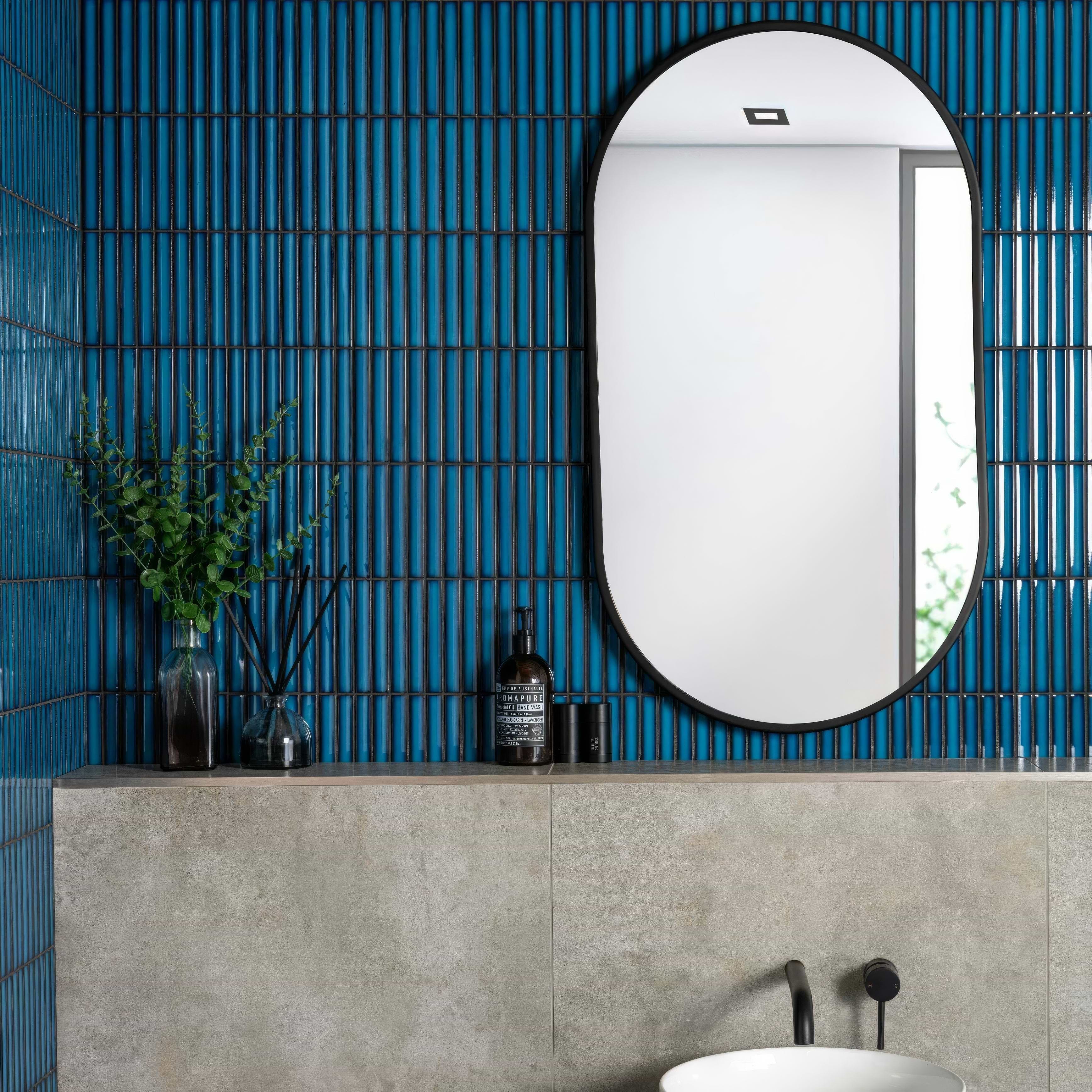  Kitkat Blue Mosaic By Hyperion Tiles