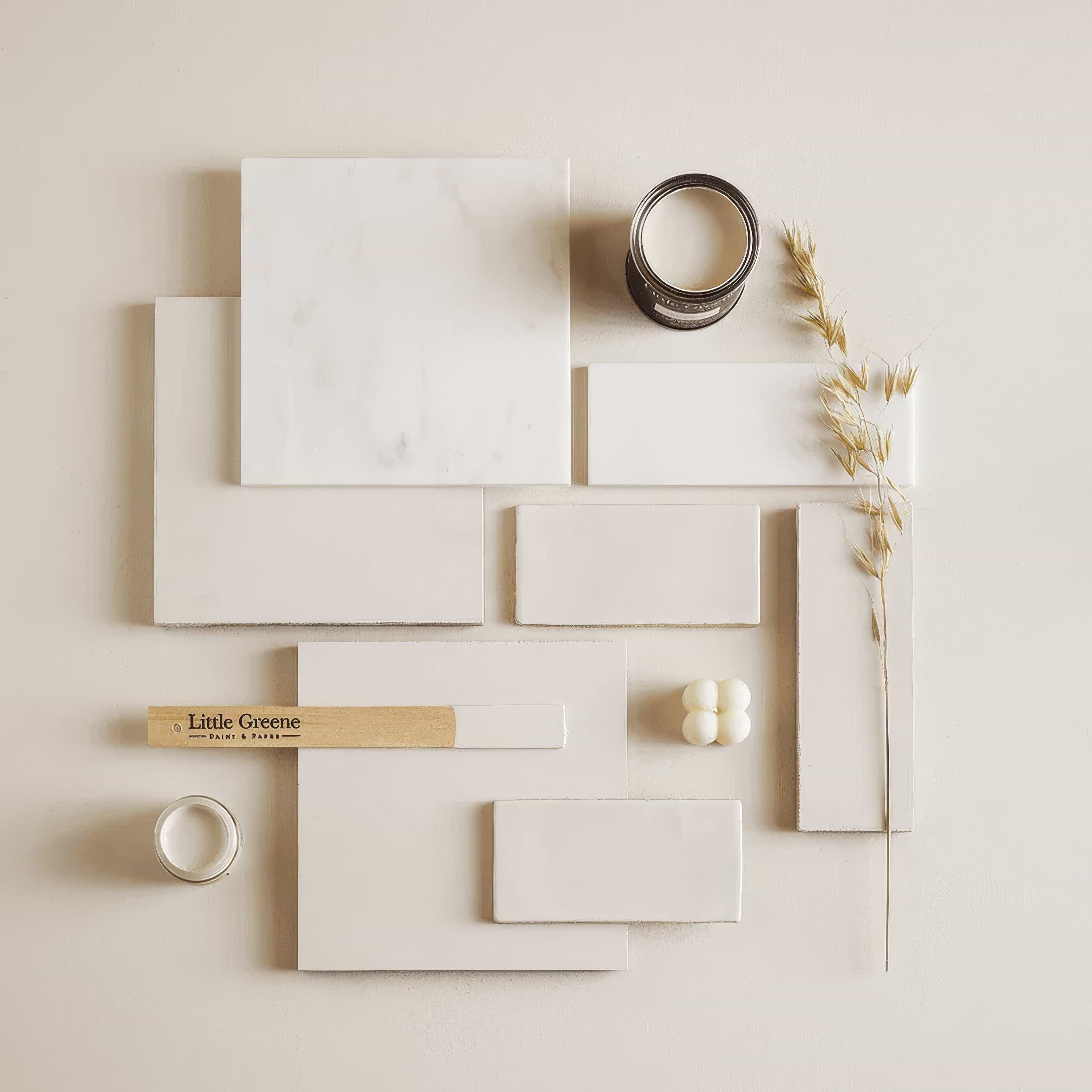 Little Greene Rolling Fog Square TileBy Hyperion Tiles