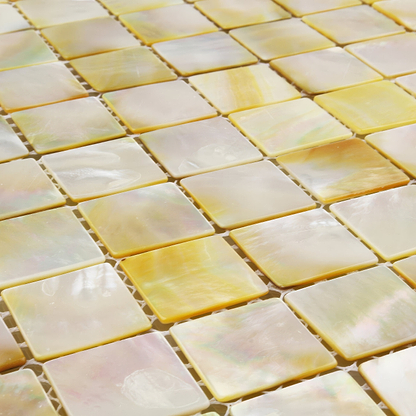 Golden Promise 25mm Square By Hyperion Tiles