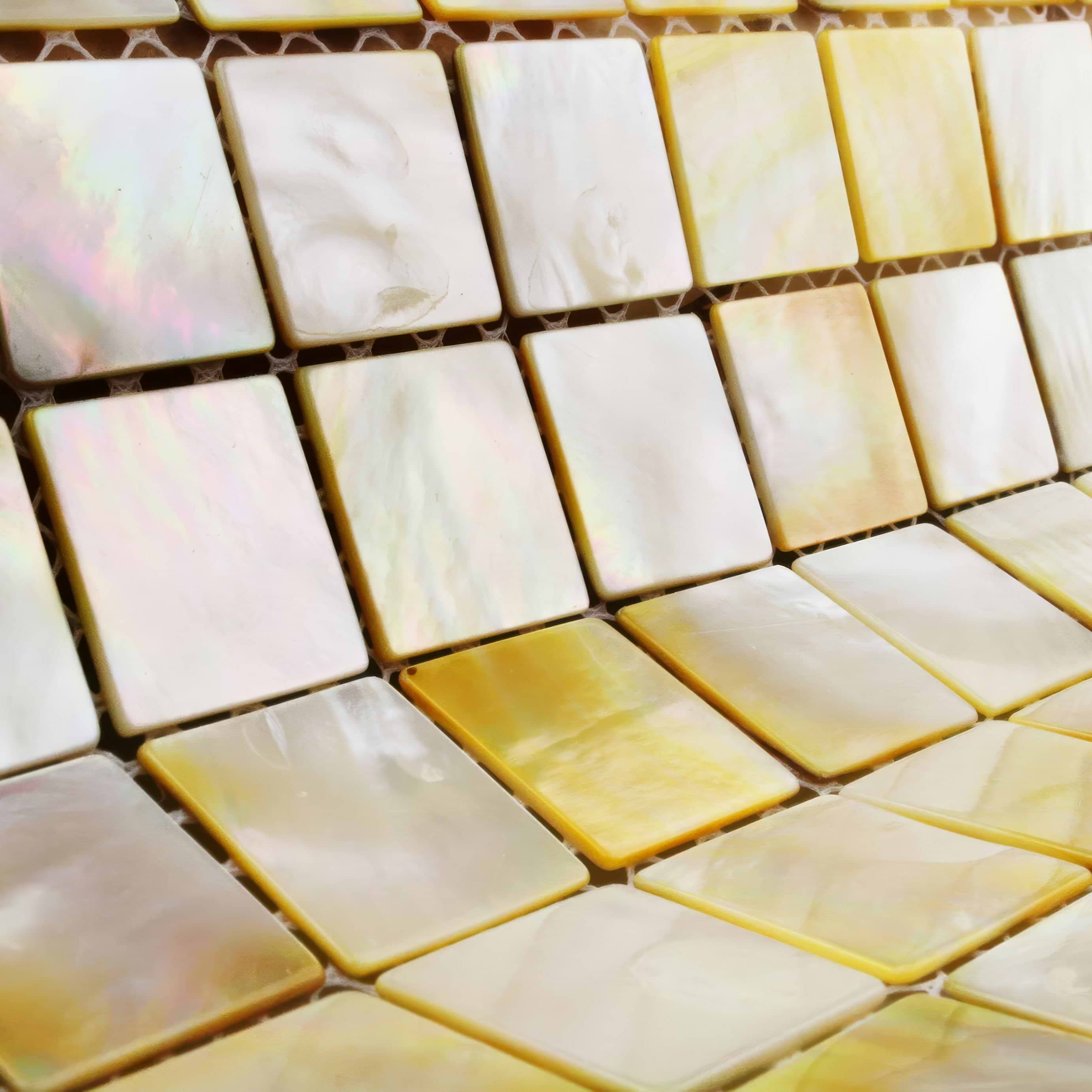 Golden Promise 25mm Square By Hyperion Tiles