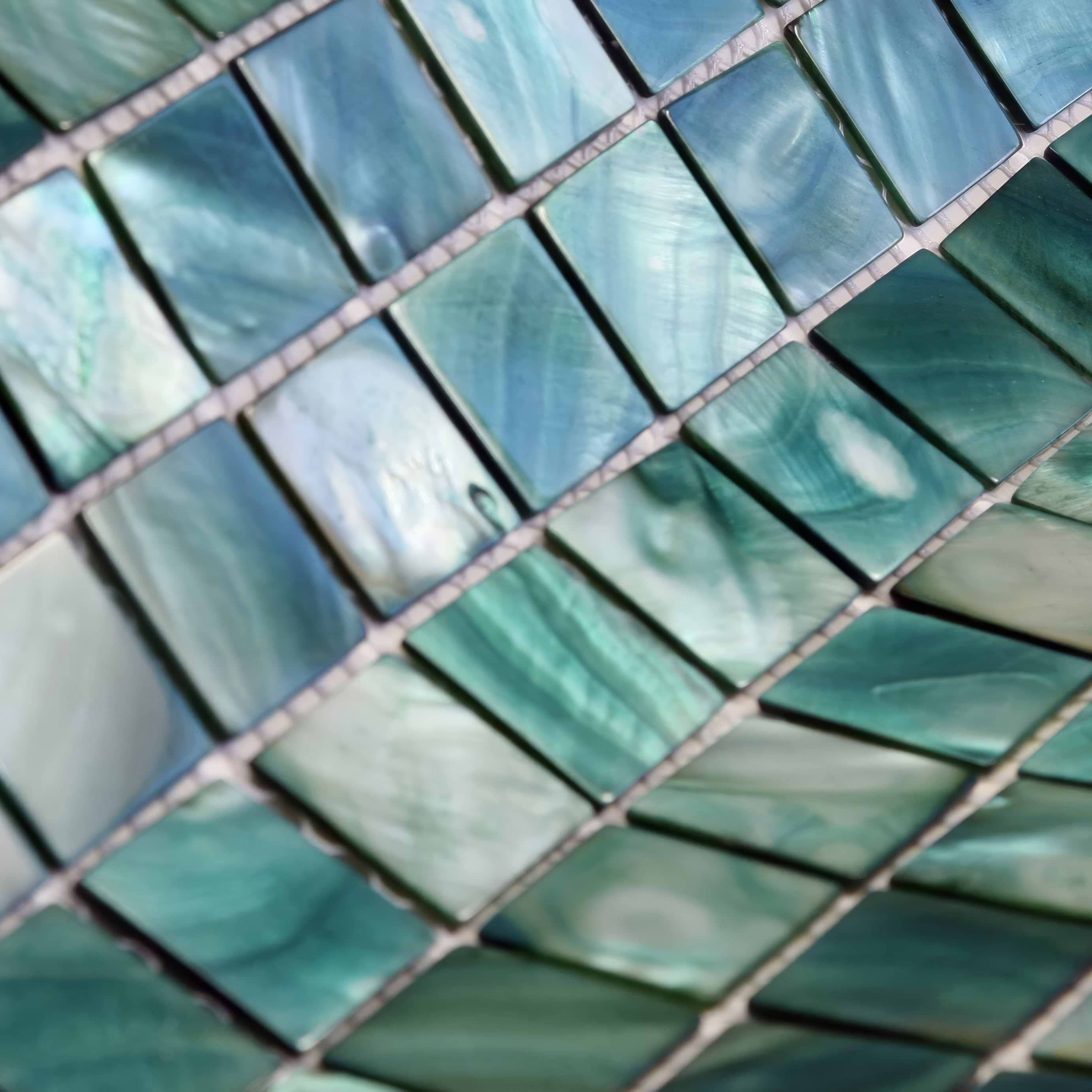 Jade 25mm Square By Hyperion Tiles