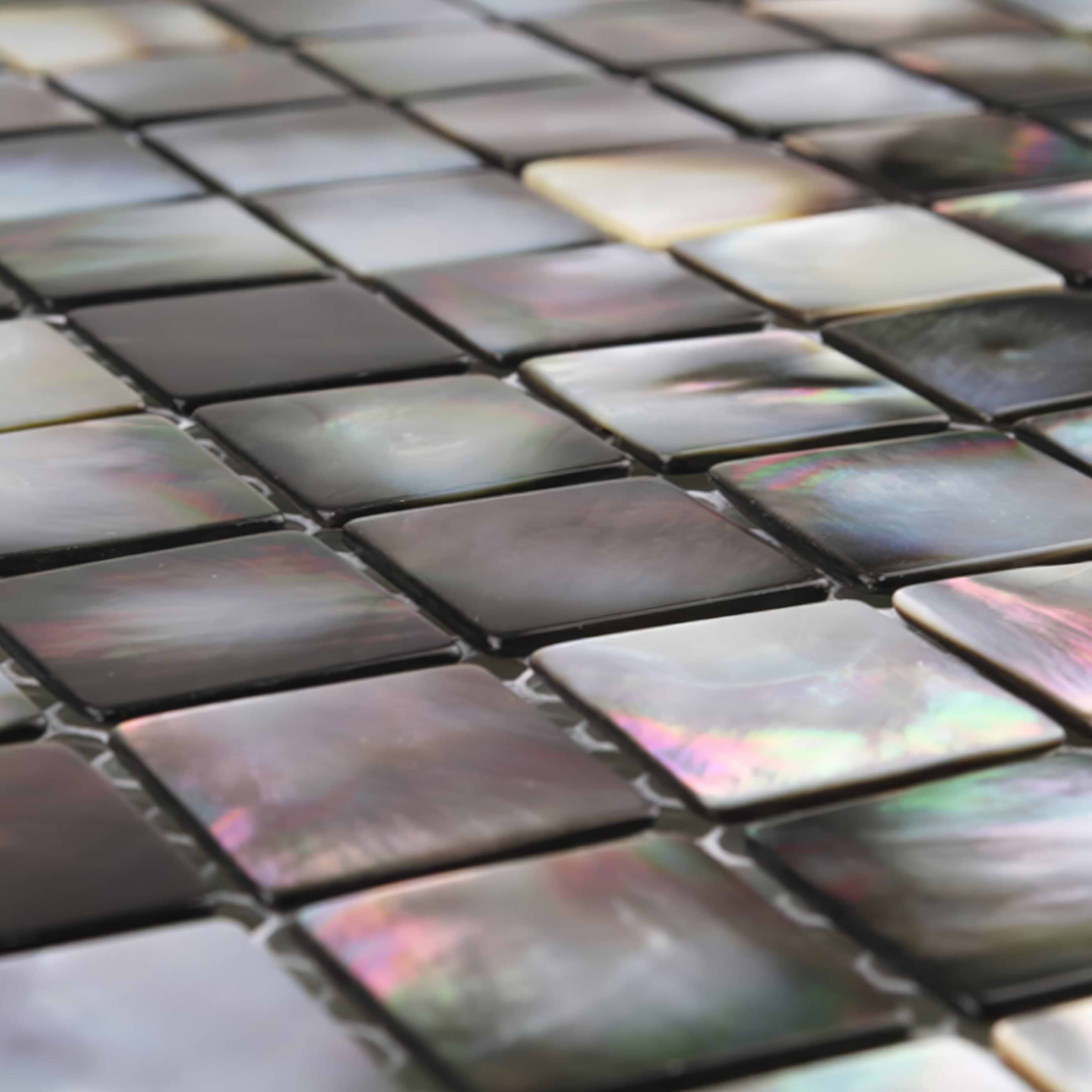 Midnight Pearl 25mm Square By Hyperion Tiles