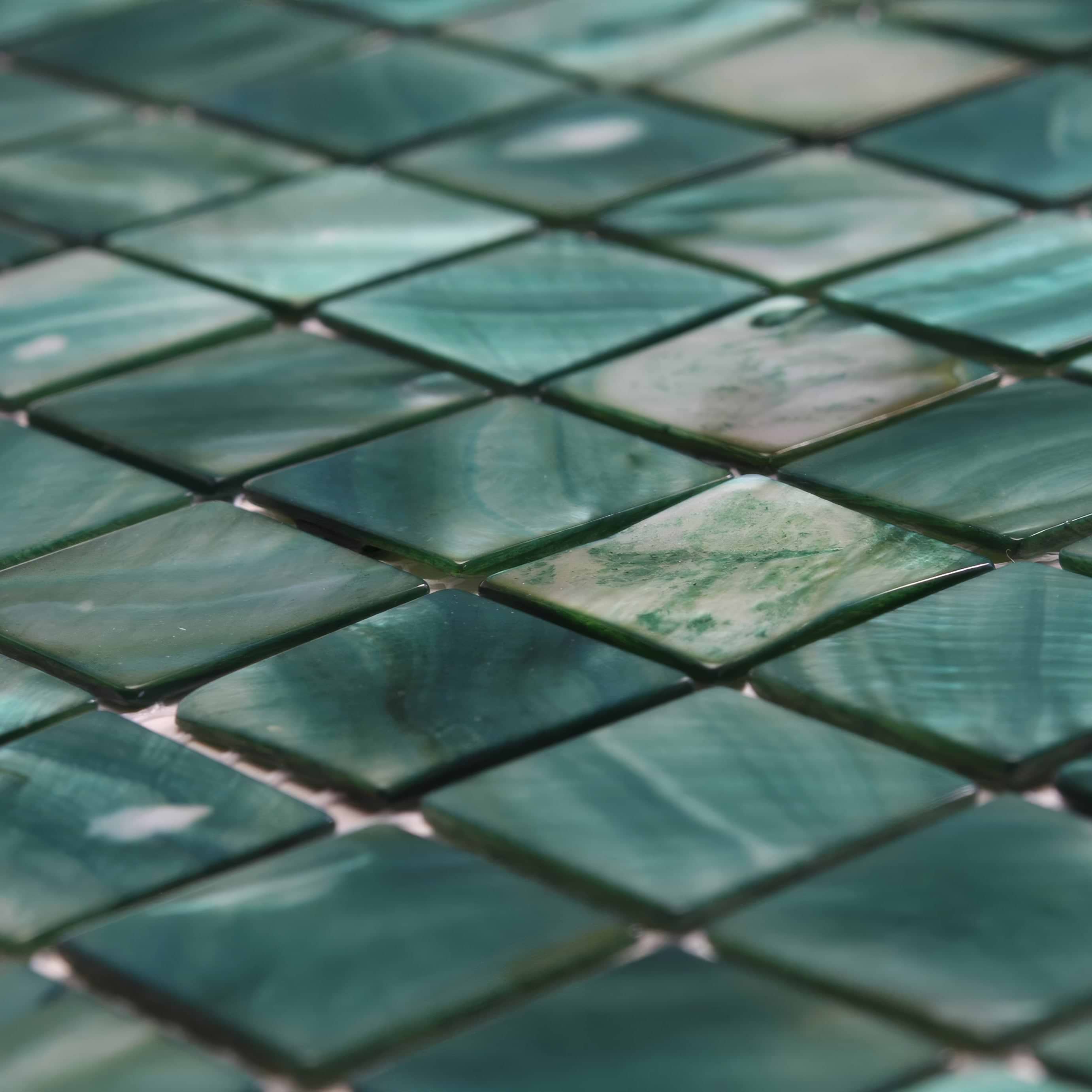 Jade 25mm Square By Hyperion Tiles