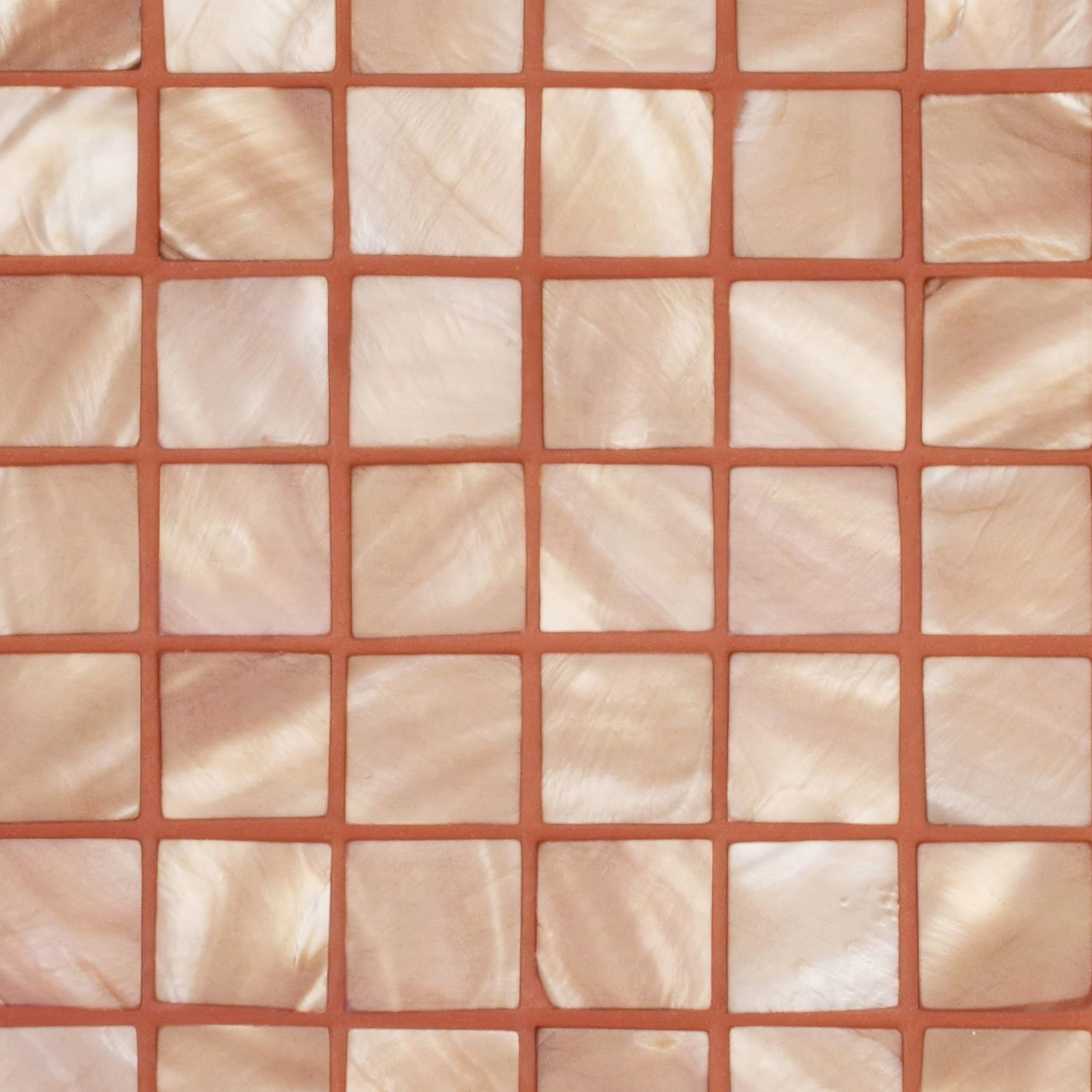 Copper 25mm Square By Hyperion Tiles