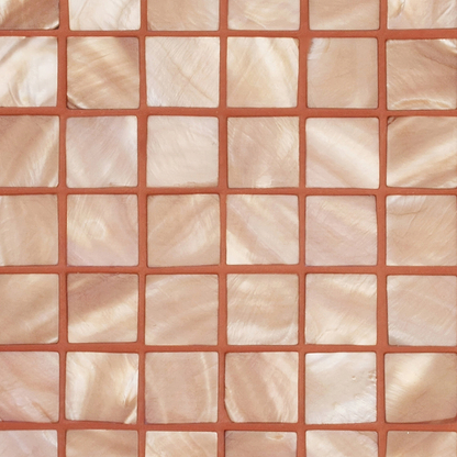 Copper 25mm Square By Hyperion Tiles
