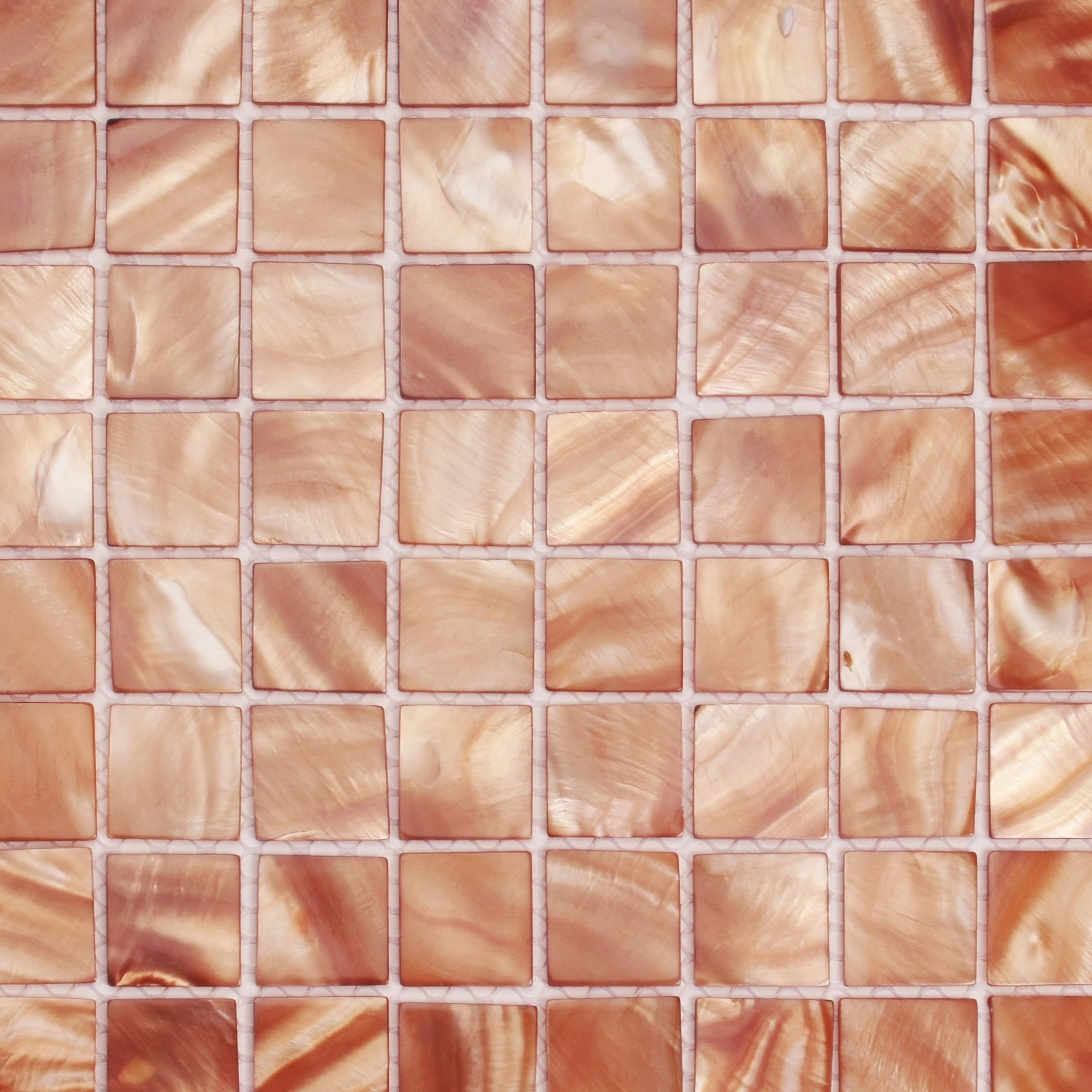 Copper 25mm Square By Hyperion Tiles