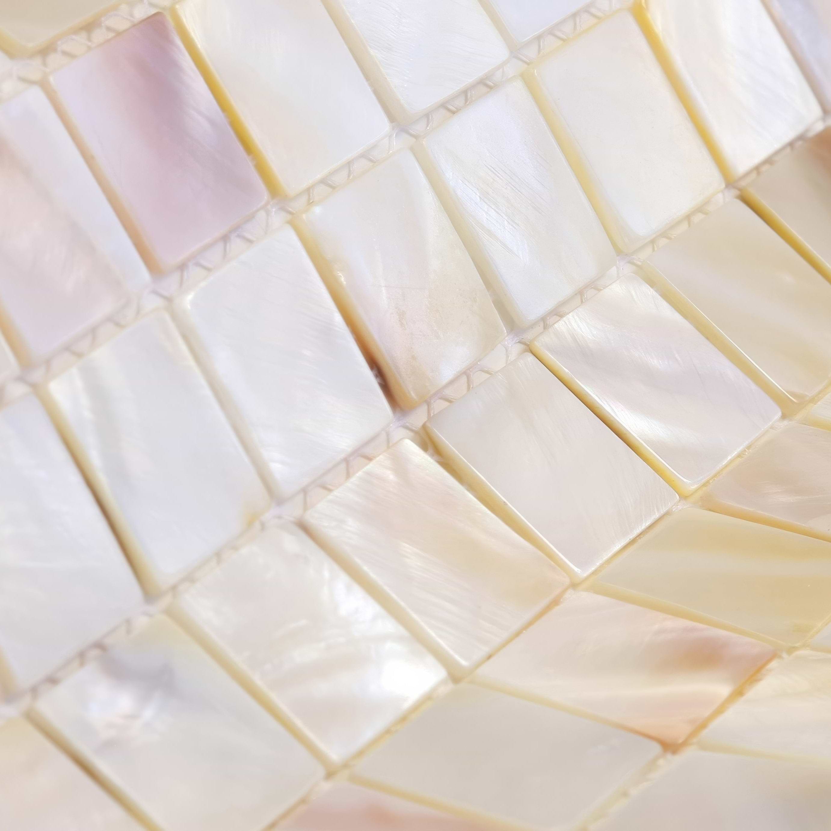 Natural 25mm Square By Hyperion Tiles