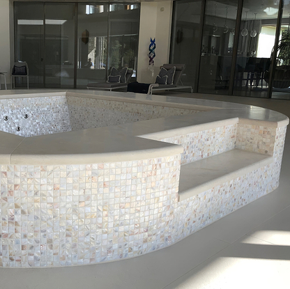 Natural 25mm Square By Hyperion Tiles