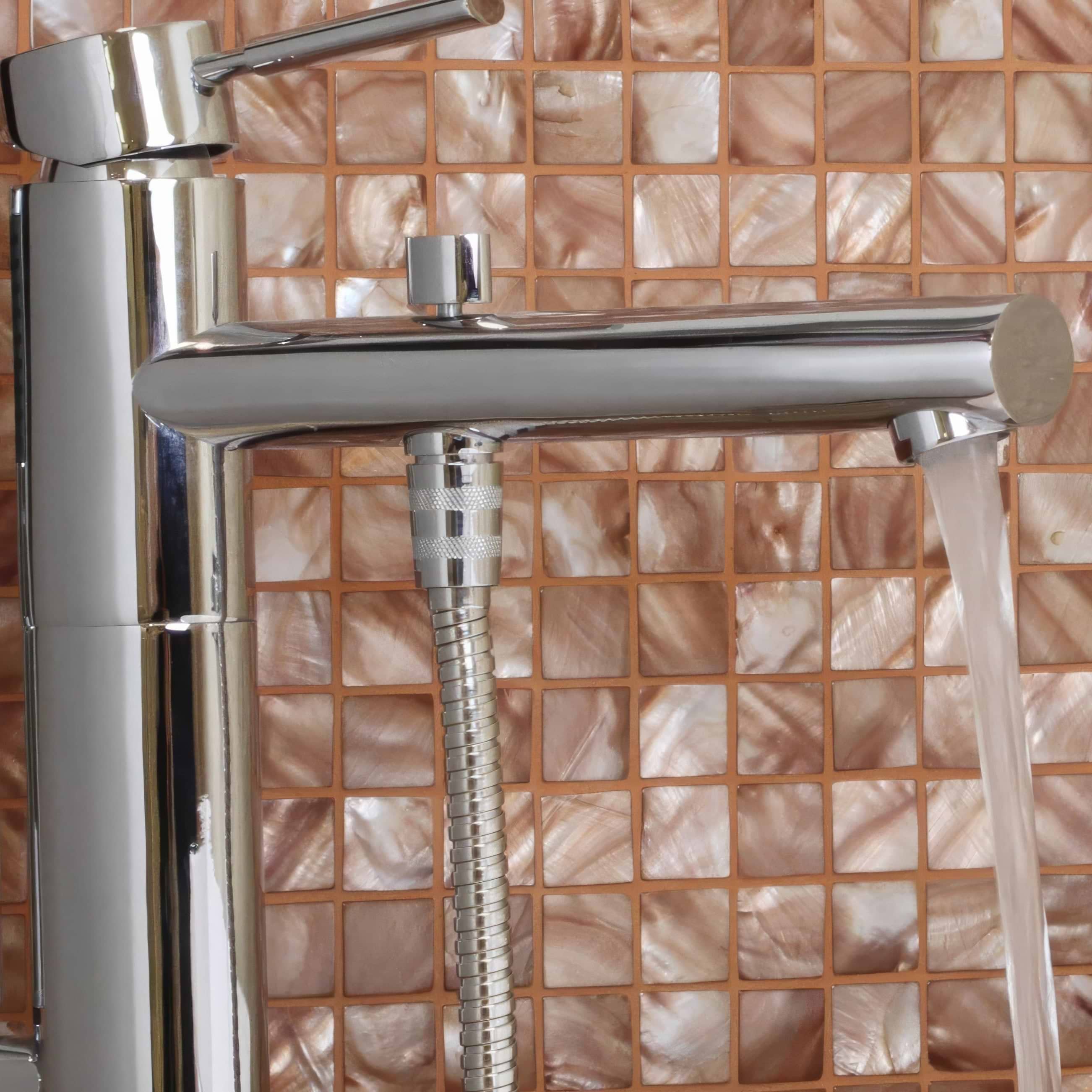 Copper 25mm Square By Hyperion Tiles