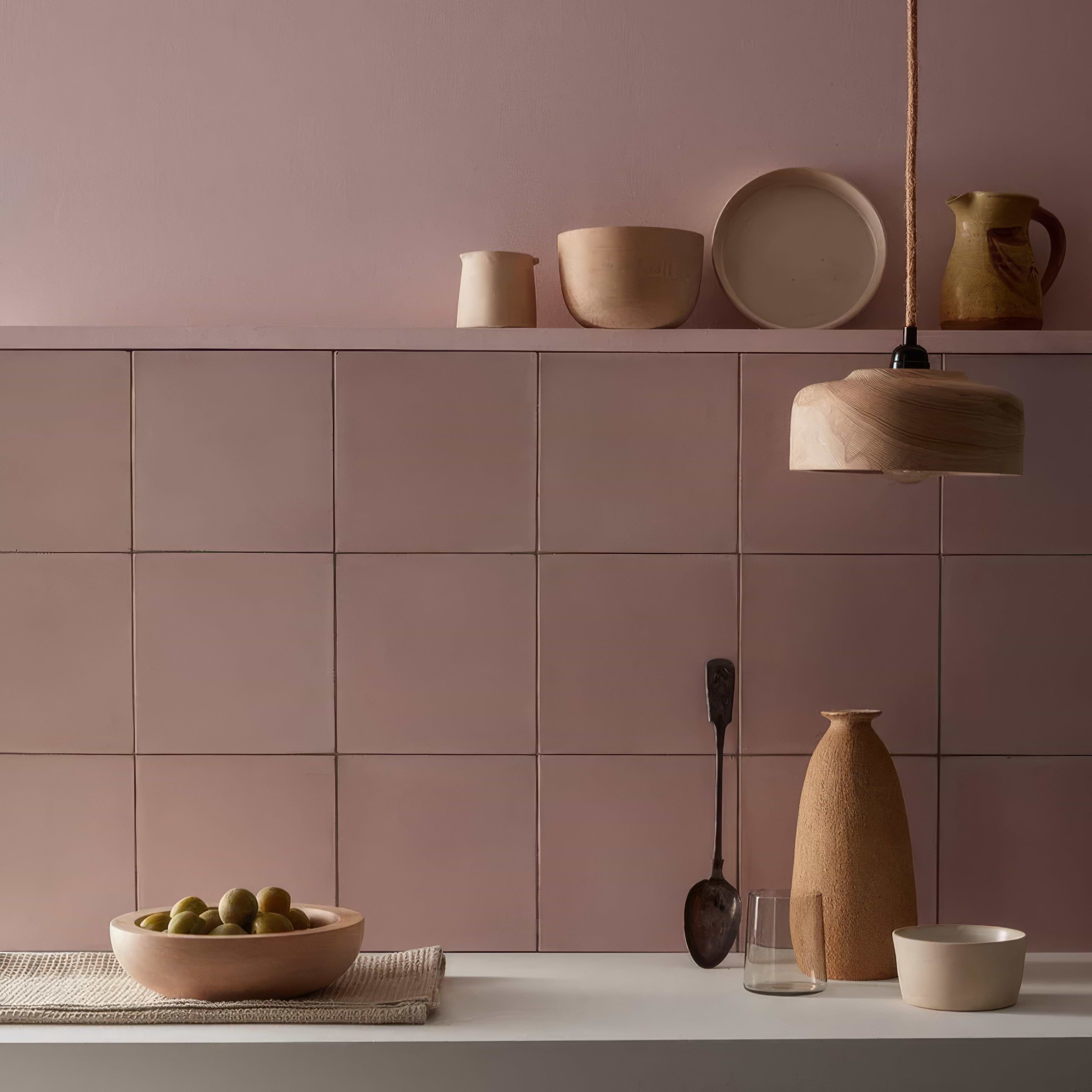 Plaster Square Tile By Hyperion Tiles