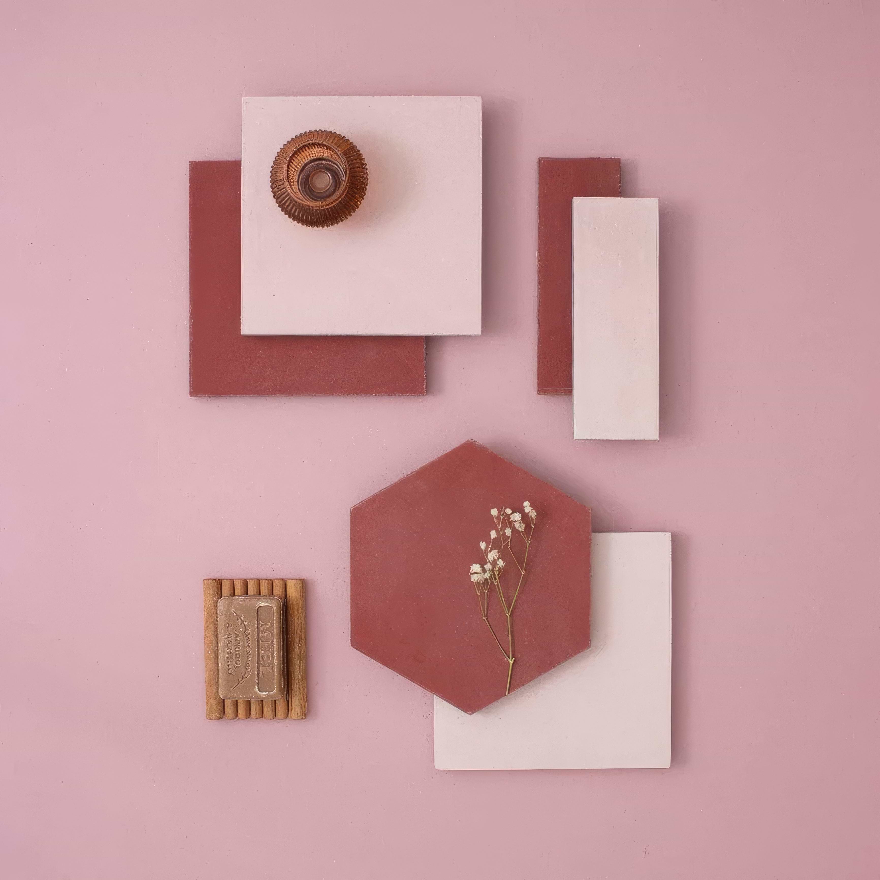 Garnet Hexagonal Tile - Hyperion Tiles