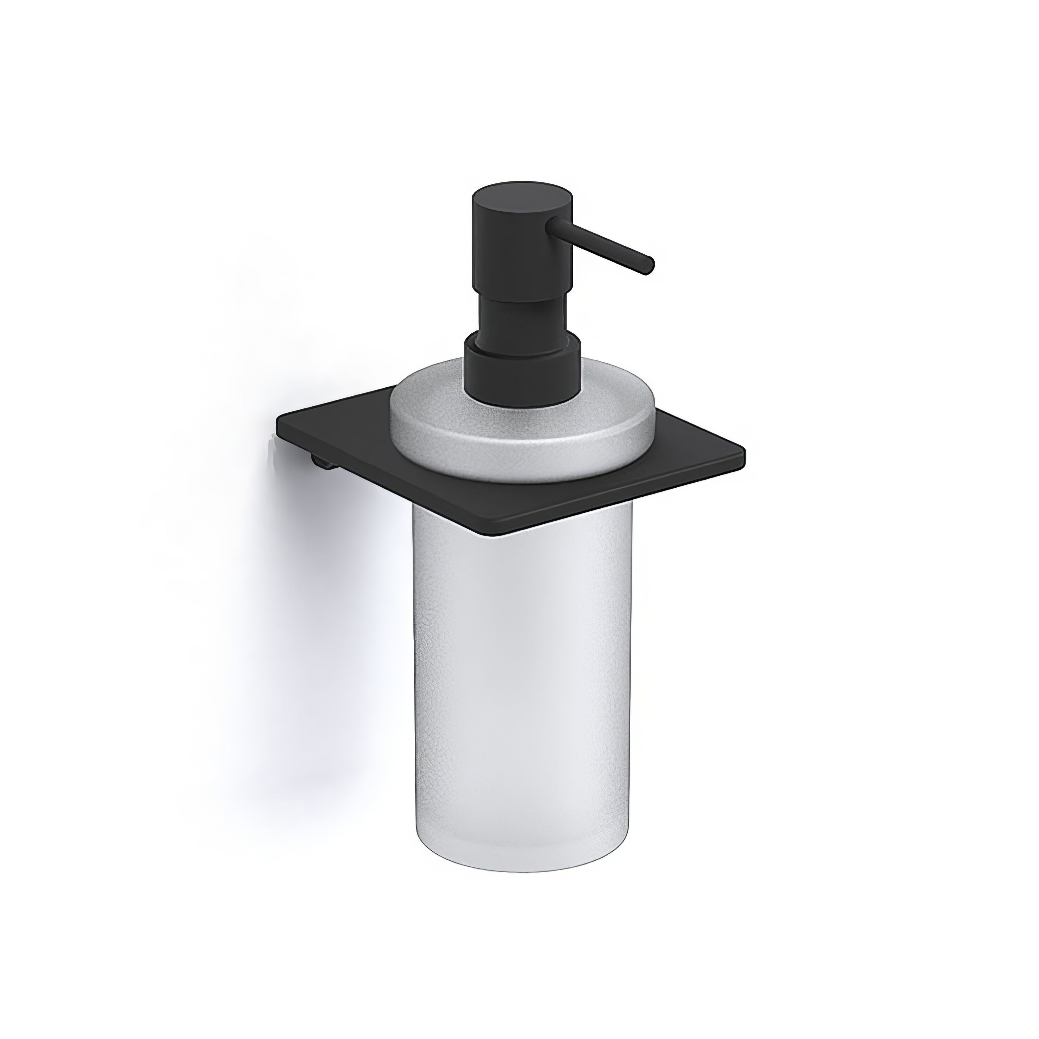 S Cube Soap Dispenser – Black